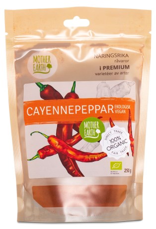 Miniatyrbild Mother Earth Cayennepeppar Mald EKO, 250 g