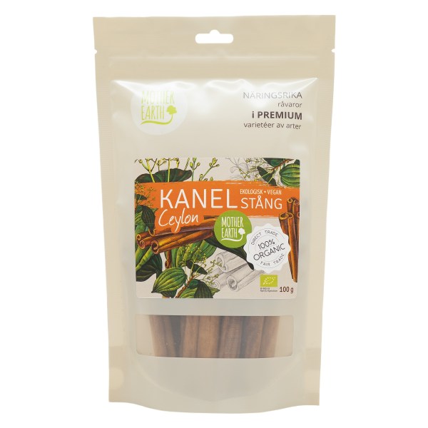Mother Earth Ceylon Kanelstång, 100 g