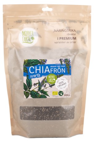 Miniatyrbild Mother Earth Chiafrn Svarta RAW & EKO, 1 kg
