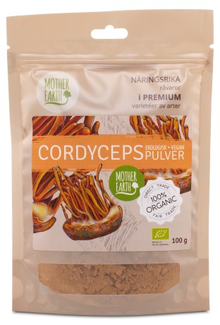 Miniatyrbild Mother Earth Cordycepspulver EKO, 100 g