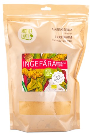 Miniatyrbild Mother Earth Ingefrapulver EKO, 1 kg