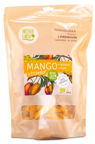 Miniatyrbild Mother Earth Mango Strimlor Eko, 500 g
