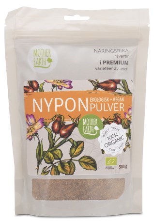 Miniatyrbild Mother Earth Nyponpulver RAW & EKO, 300 g