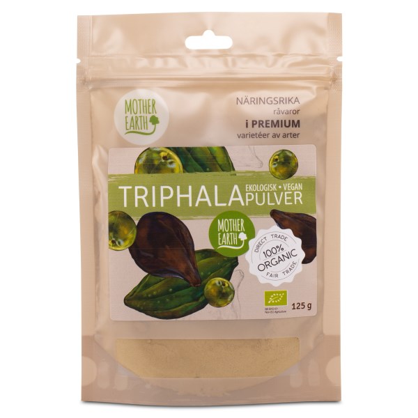 Mother Earth Triphalapulver EKO, 125 g