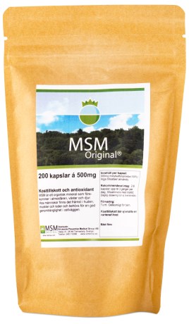 Miniatyrbild MSM Original Kapslar, 200 kaps