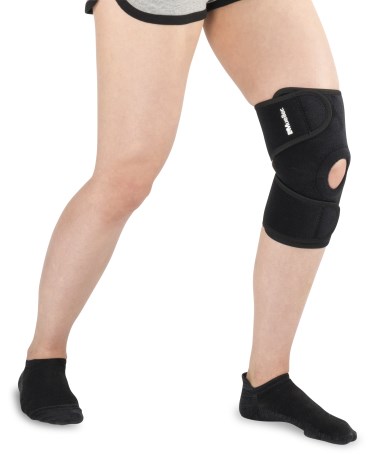 Miniatyrbild Mueller Knee Support Open Patella, One size, Svart