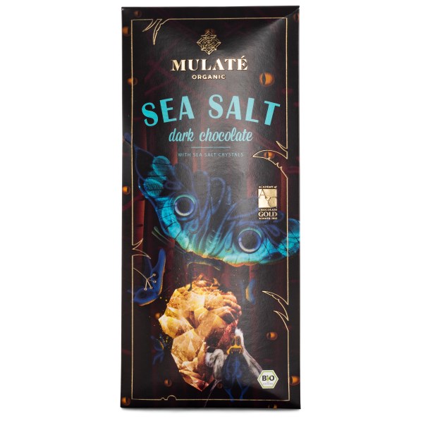 Mulate Dark Chocolate Eko Sea Salt 80 g