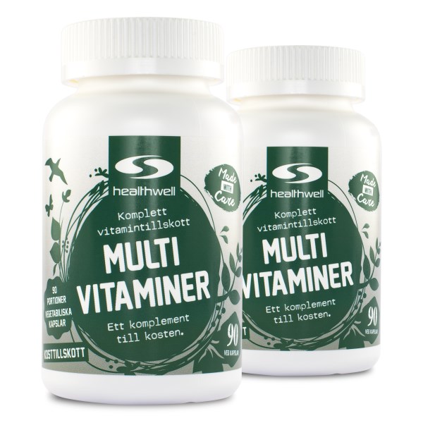 MultiVitaminer 180 kaps