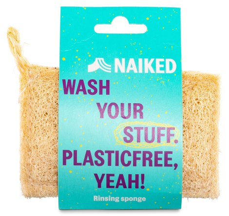 Miniatyrbild Naiked Loofah Rinsing Sponge, 1 st
