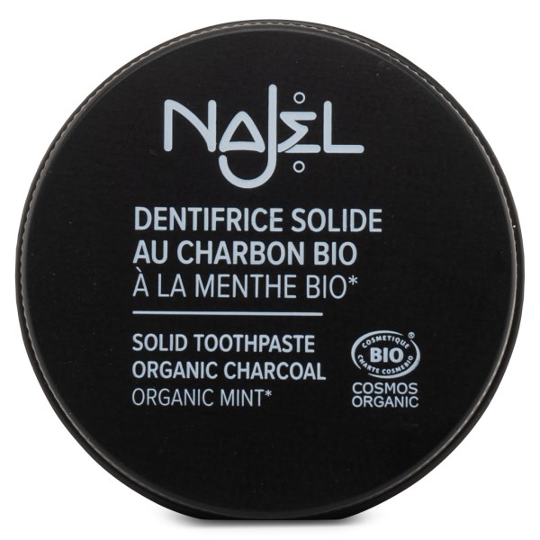 Najel Charcoal Solid Toothpaste, 33 g