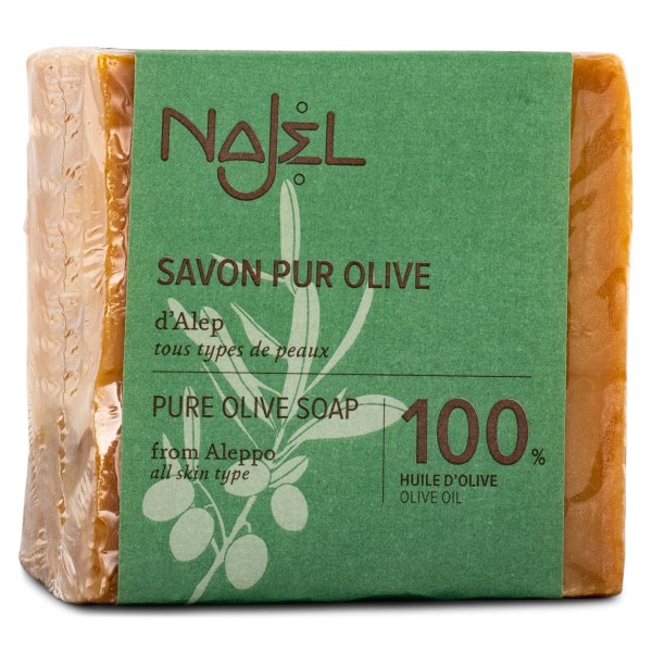 Najel Olive Oil Aleppo Soap 100%, 200 g