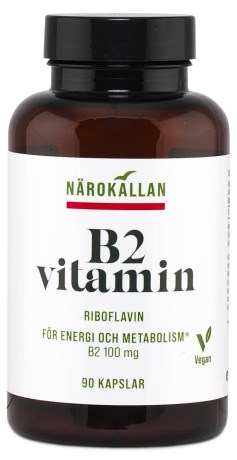 Miniatyrbild Nrokllan B2 Riboflavin 100 mg, 90 kaps
