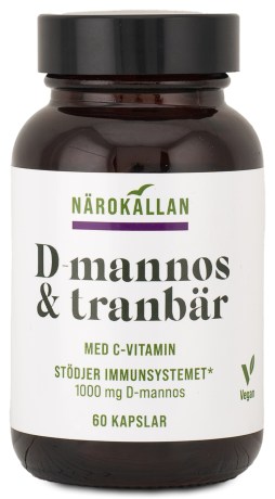 Miniatyrbild N�rok�llan D-Mannos + Tranb�r, 60 kaps