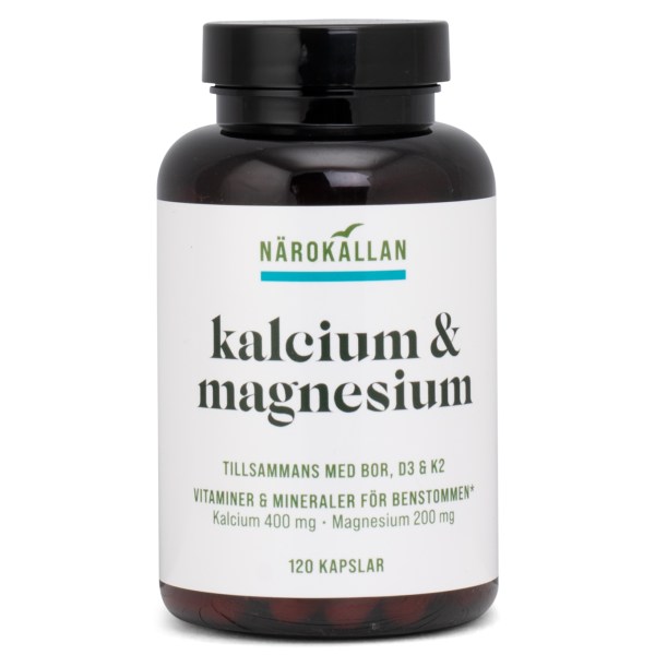Närokällan Kalcium & Magnesium, 120 kaps