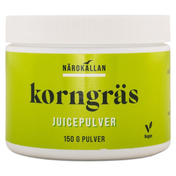 Närokällan Korngräs Juicepulver, 150 g