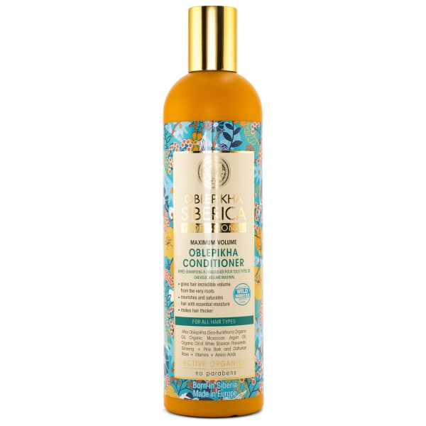NS Oblepikha Siberica Conditioner Maximum Volume, 400 ml
