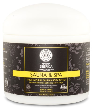 Miniatyrbild Natura Siberica Sauna & Spa Thick Natural Daurian Body Butter, 370 ml