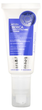 Miniatyrbild Natura Siberica Soothing Night Face Cream, 50 ml