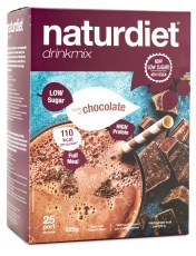 Miniatyrbild Naturdiet Low Sugar Drinkmix, 25 portioner, Chocolate