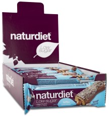 Miniatyrbild Naturdiet Low Sugar Mealbar, Toffee Coconut, 18-pack