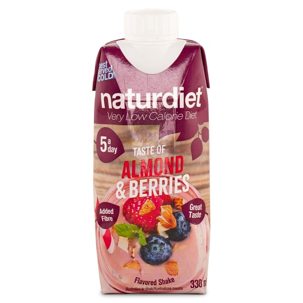 Naturdiet Low Sugar Shake Almond &amp; Berries 1 st