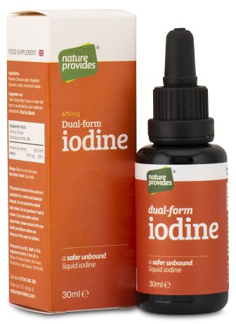 Miniatyrbild Nature Provides Dual-form iodine, 30 ml