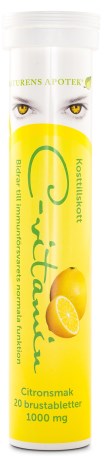 Miniatyrbild Naturens Apotek C-vitamin Brustablett, Citron, 20 brustabl