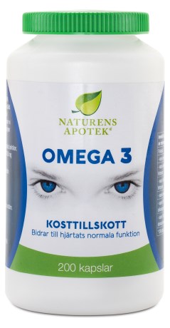 Miniatyrbild Naturens Apotek Omega3, 200 kaps