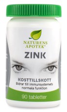 Miniatyrbild Naturens Apotek Zink, 90 tabl