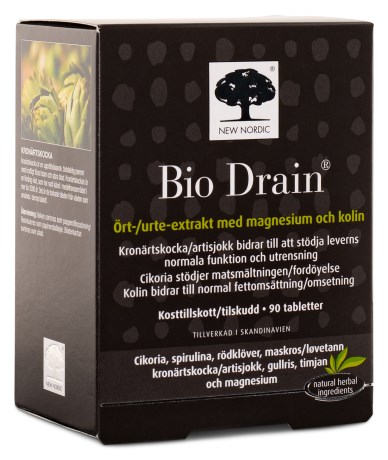 Miniatyrbild New Nordic BioDrain, 90 tabl