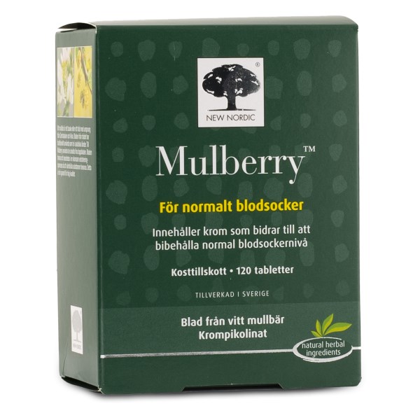 New Nordic Mulberry, 120 tabl