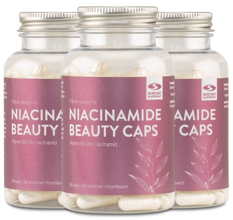 Miniatyrbild Niacinamide Beauty Caps, 270 kaps