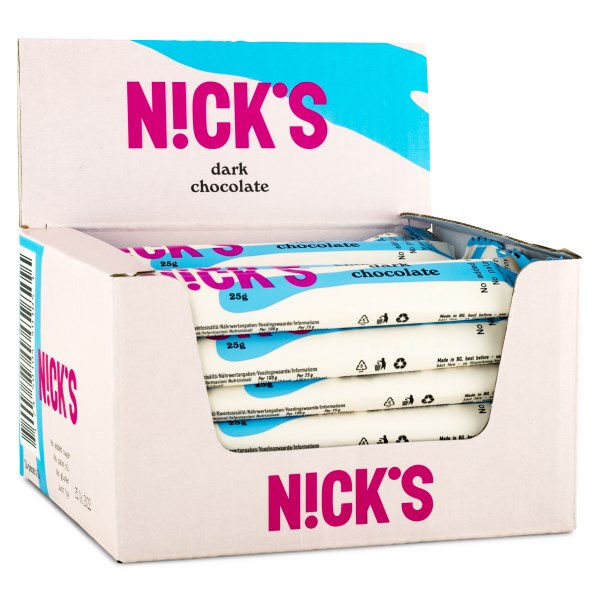 Nicks Chocolate Mörk Choklad 24-pack