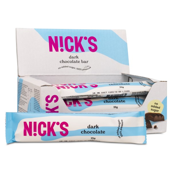 Nicks Chocolate, Mörk Choklad, 15-pack