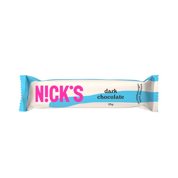 Nicks Chocolate, Mörk Choklad, 25 g
