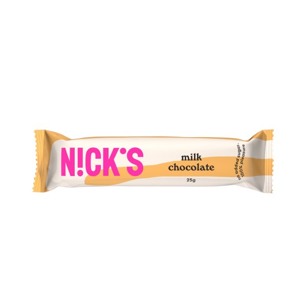Nicks Chocolate, Mjölkchoklad, 25 g