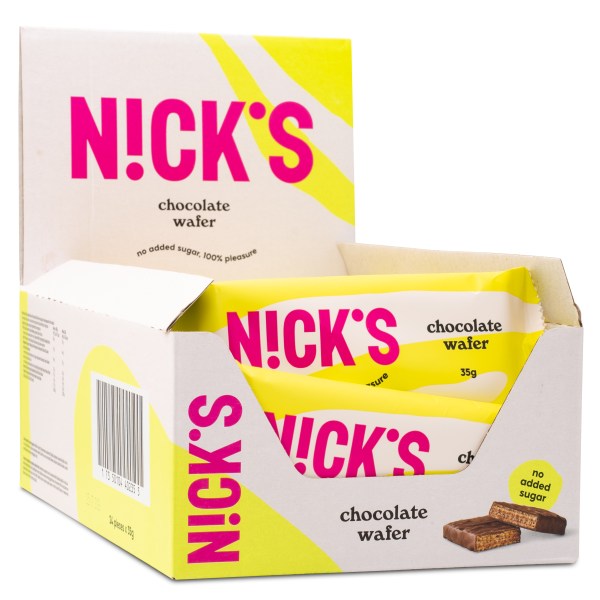 Nicks Chocolate Wafer, 24-pack