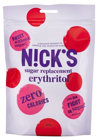 Miniatyrbild Nicks Erythritol, 300 g