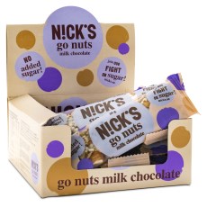 Miniatyrbild Nicks Go Nuts , 12-pack, Milk Chocolate