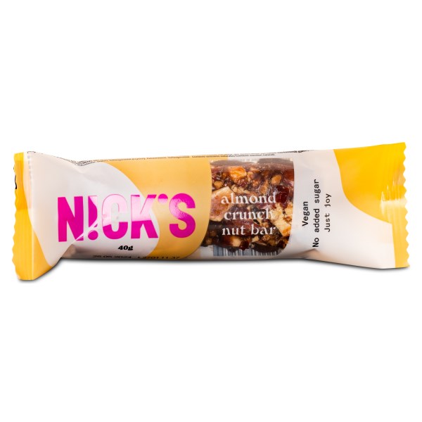 Nicks Nut Bar, Almond Crunch