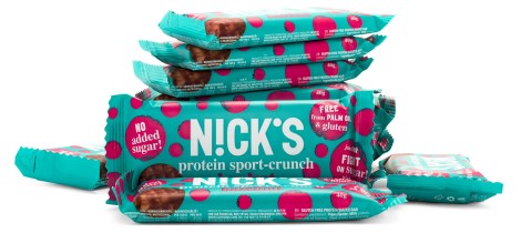 Miniatyrbild Nicks Protein Sport-Crunch, Hazelnut, 25-pack
