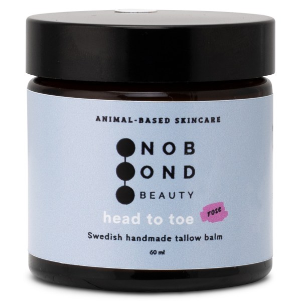 No Bond Beauty Head to Toe - Tallow Balm, 60 ml, Ros