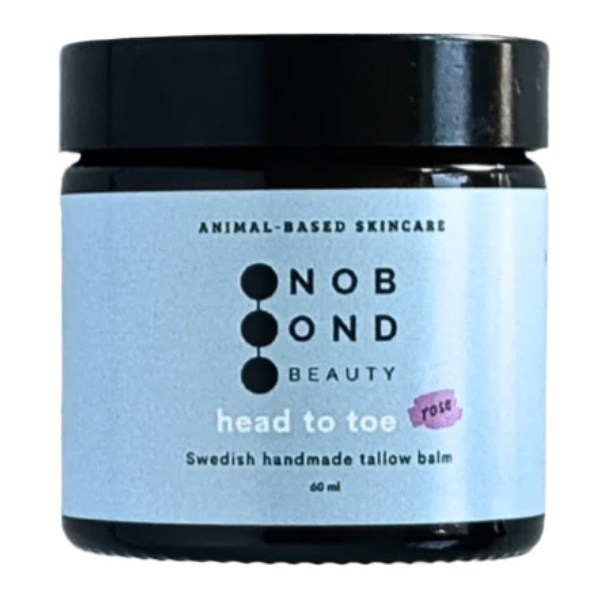 No Bond Beauty Head to Toe - Tallow Balm, 60 ml, Ros