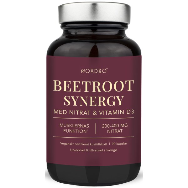 Nordbo Beetroot Synergy, 90 kaps
