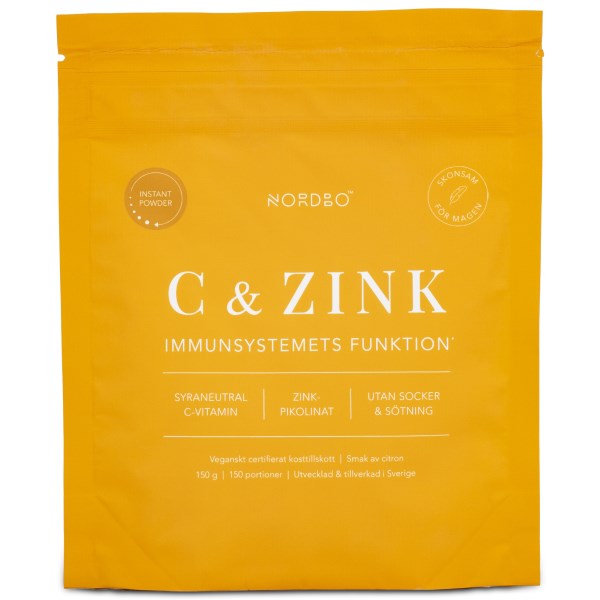 Nordbo C & Zink Instant Powder, 150 g