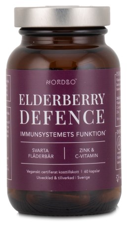 Miniatyrbild Nordbo Elderberry Defence, 60 kaps