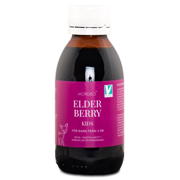 Nordbo Elderberry Kids, 120 ml