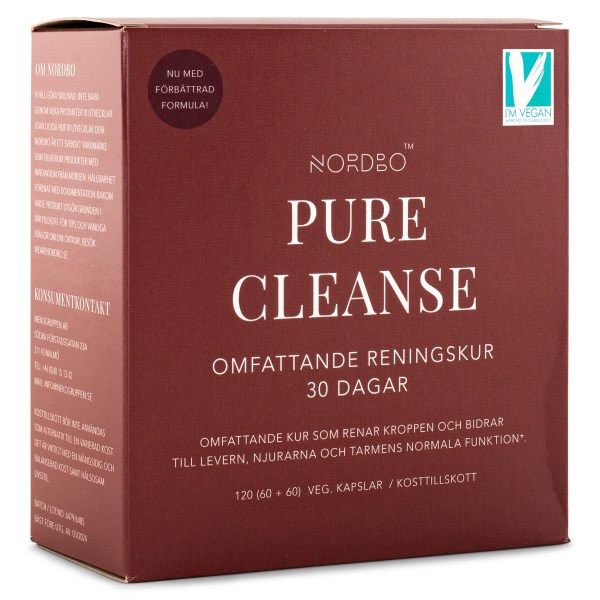 Nordbo Pure Cleanse 120 kaps