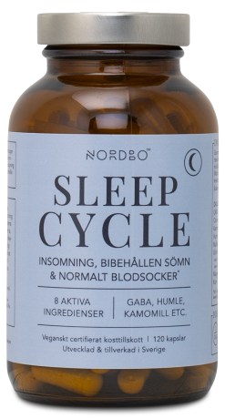 Miniatyrbild Nordbo Sleep Cycle, 120 kaps