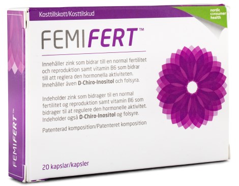 Miniatyrbild Nordic Consumer Health Femifert, 20 kaps